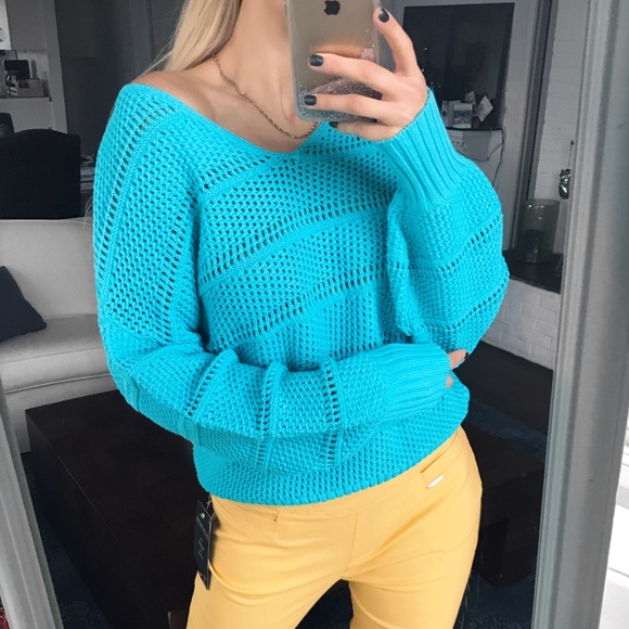 🦋 TOMMY BAHAMA CHANNEL ISLE KNIT SWEATER IN BLUE! - Picture 3 of 13